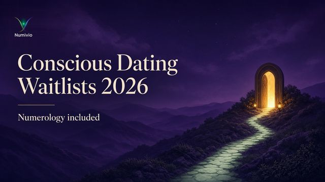 Conscious dating waitlists in 2026, numerology included
