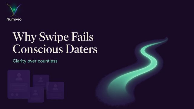 Why swipe apps fail conscious daters